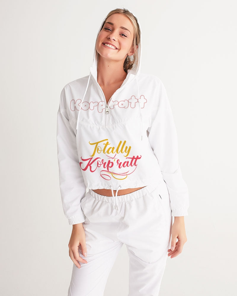 "Totally" Cropped Windbreaker