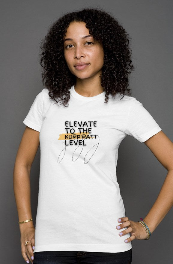 womens Korp'ratt level up t shirt