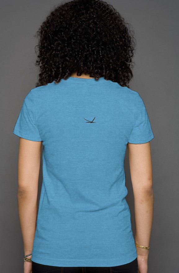 womens triblend t shirt