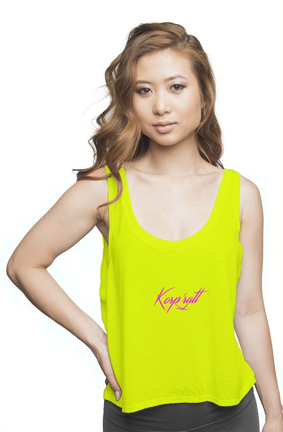 Women flowy boxy tank