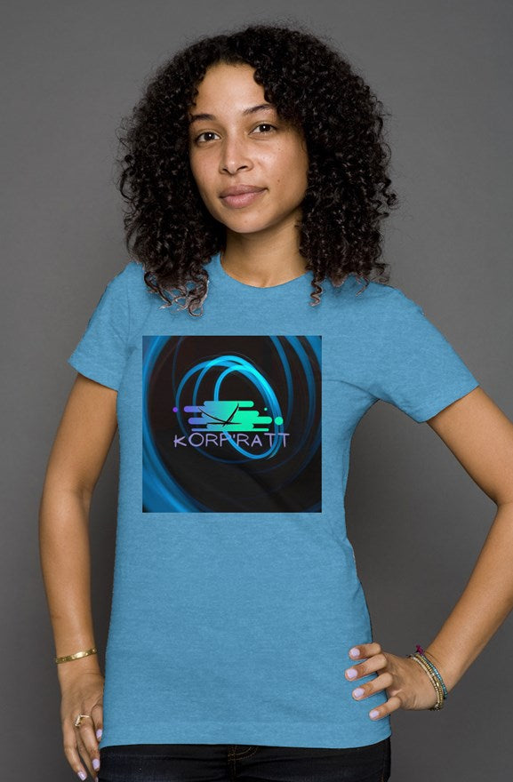 Solar womens triblend t shirt