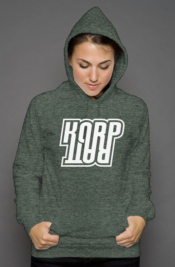 unisex heather forest pullover hoody