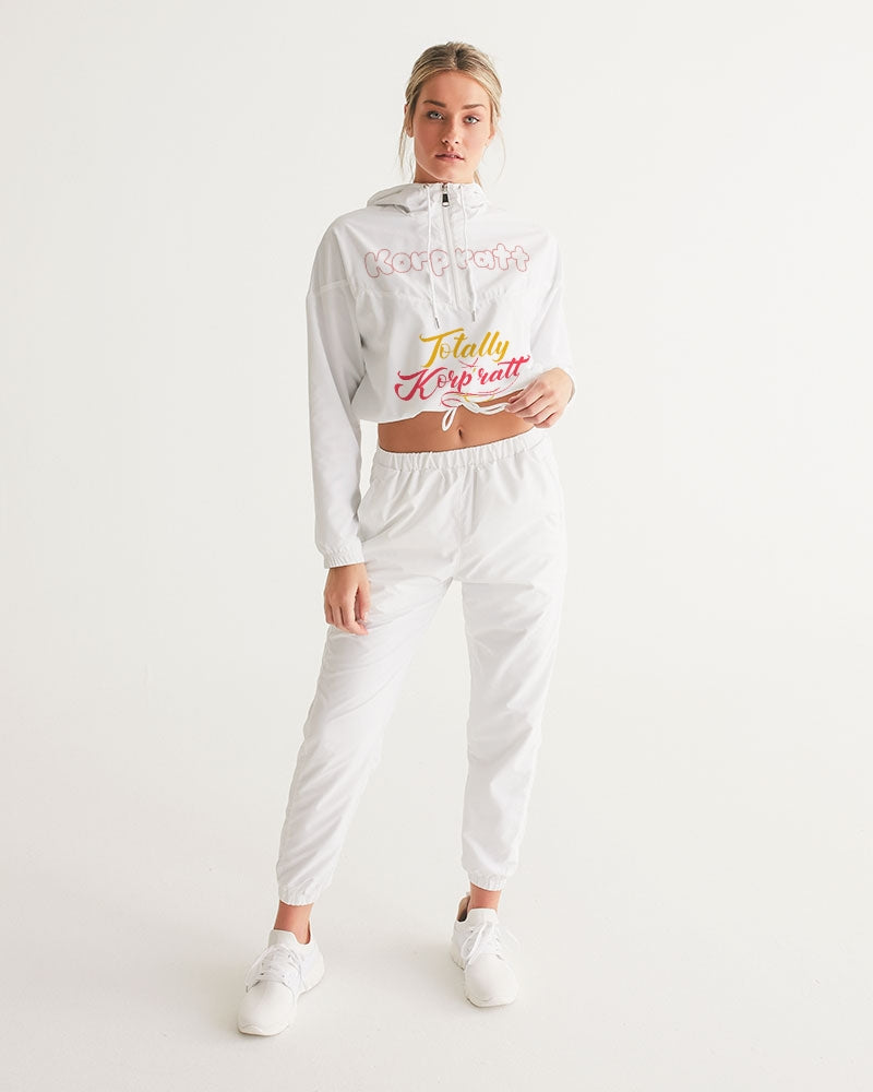 "Totally" Cropped Windbreaker