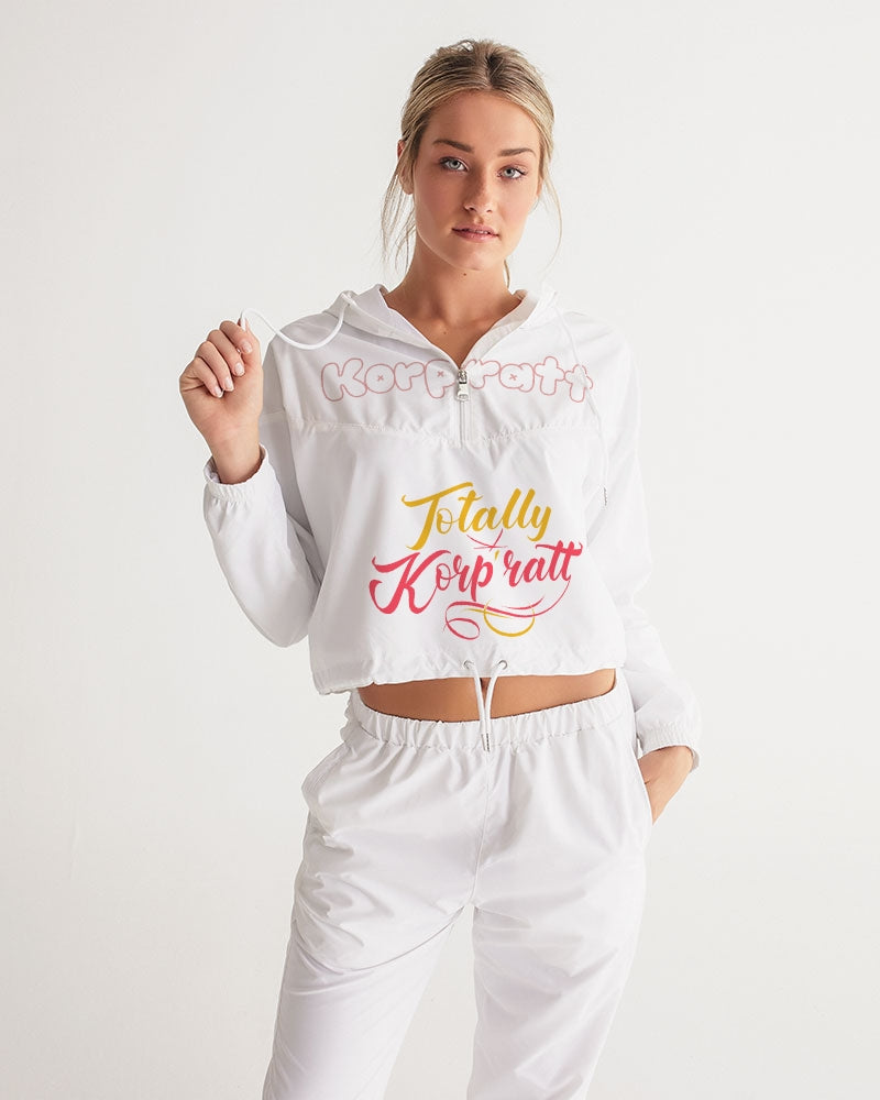 "Totally" Cropped Windbreaker