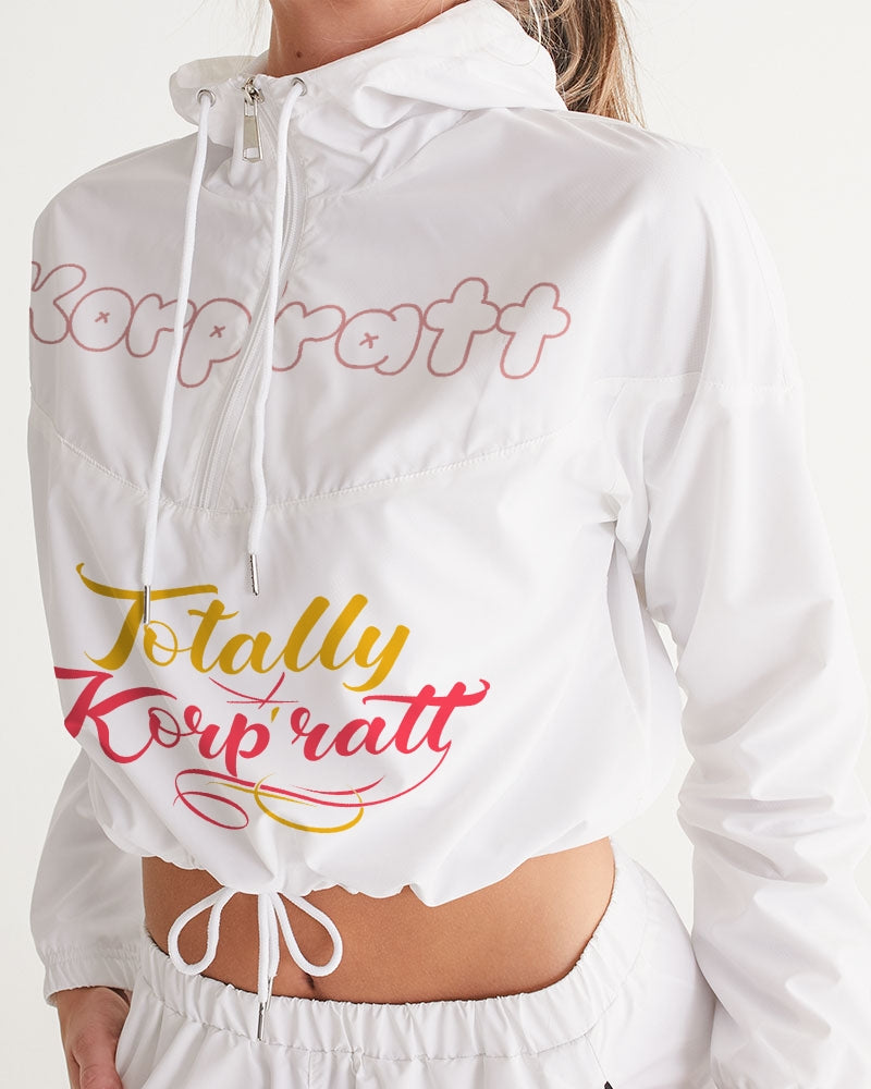 "Totally" Cropped Windbreaker