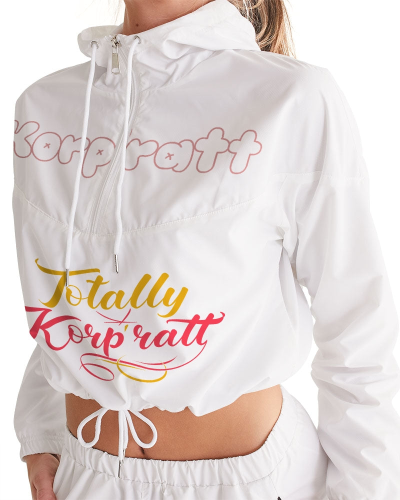 "Totally" Cropped Windbreaker