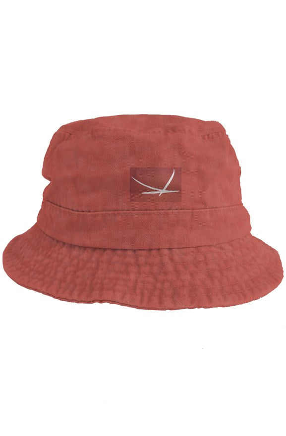 Symbol bucket hat