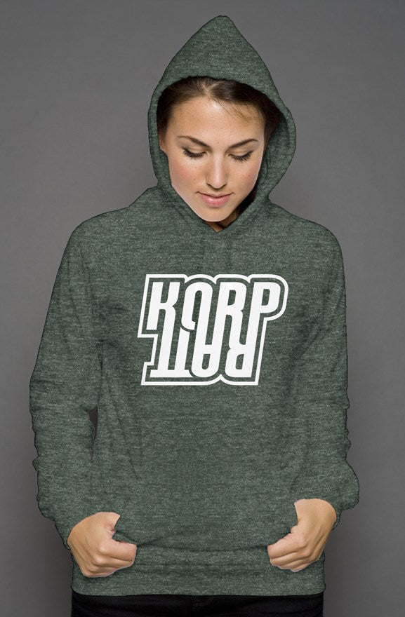 unisex heather forest pullover hoody